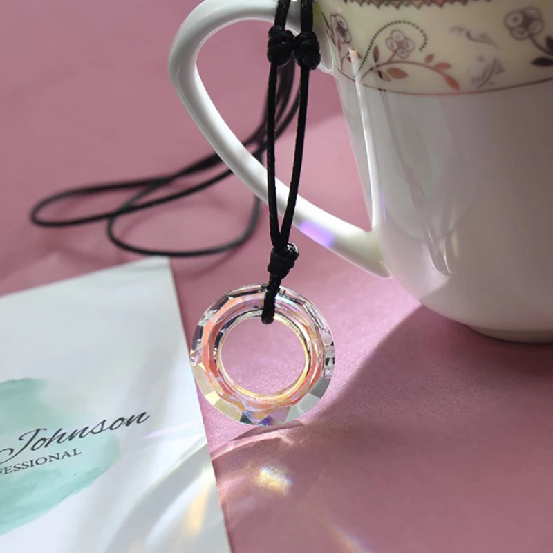 Anime Tian Guan Ci Fu náhrdelník Nebeské požehnanie Hua Cheng Xie Lian Cosplay Crystal Crystal Pendant Choker Doplnky šperkov