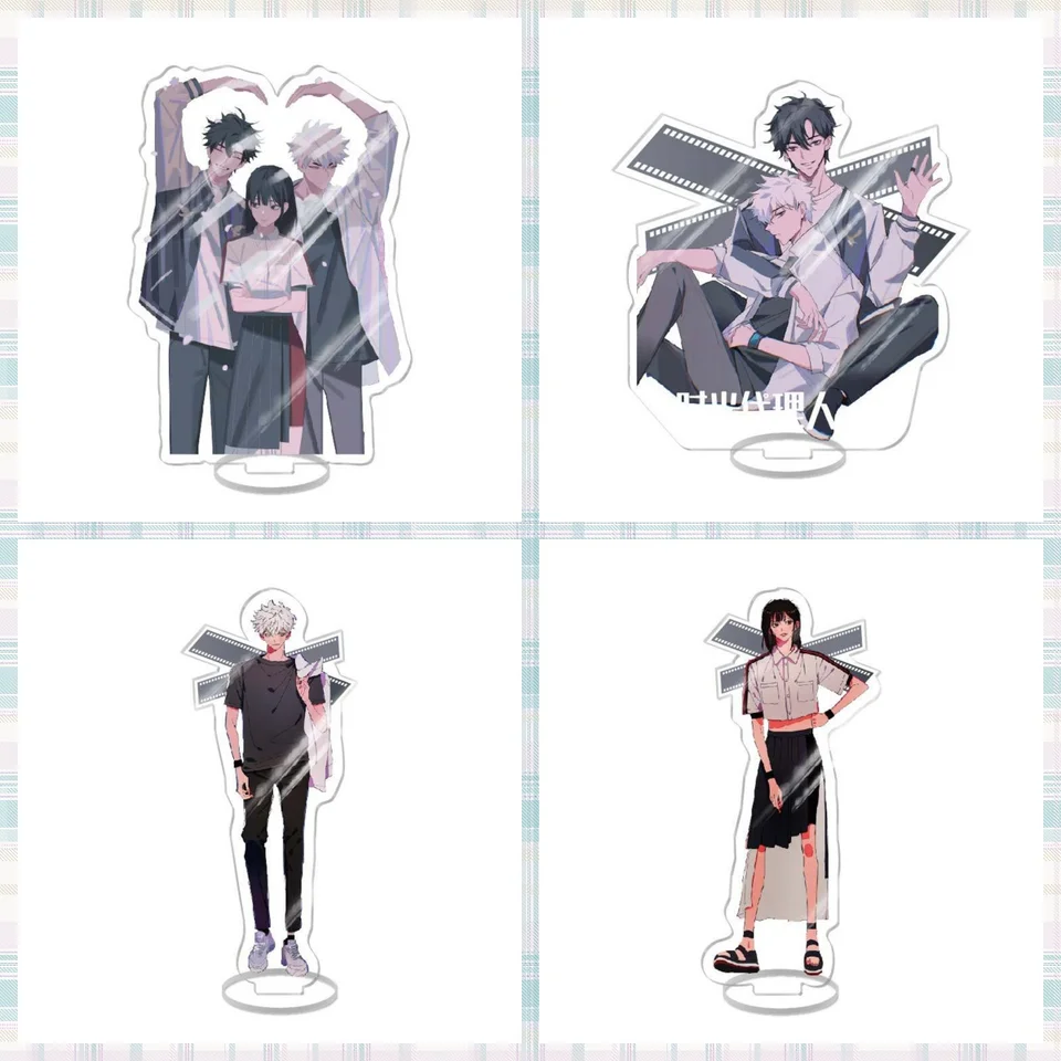 Anime Time Agent Figura Cosplay akrylové stojany anime cheng xiaoshi lu guang akrylové stojace modleové taniere fanúšikovia darček zbera