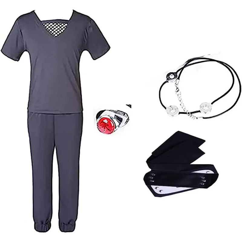 Anime uchiha itachi Akatsuki muž Ženy Cosplay kostýmy tričká Panty Prispôsobené veľkosťou dieťaťa