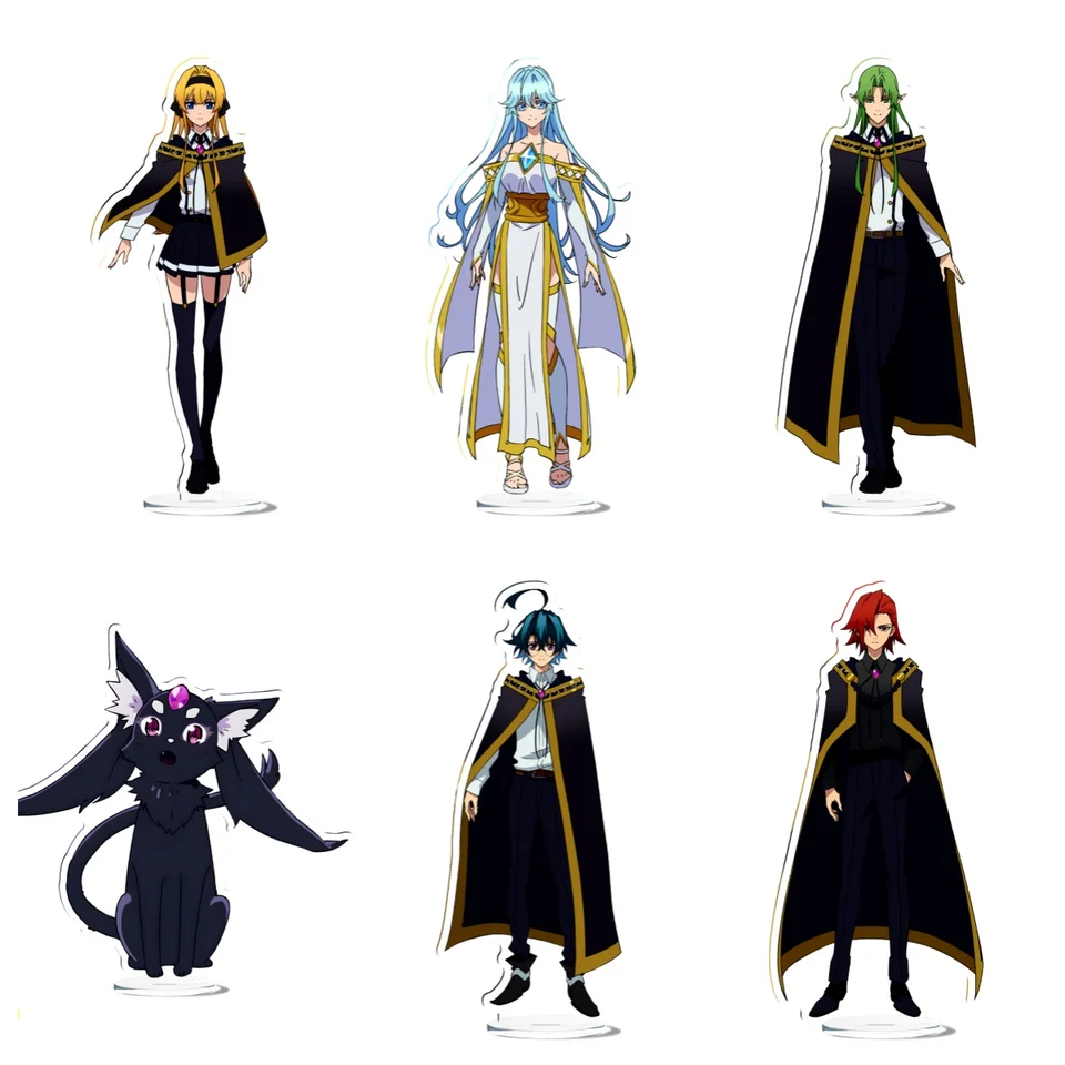 Anime Wistoria: Wand a Sword Acryl Stand Figing Displej 10cm Display Display Display Display Ozdobte ako darček priateľom