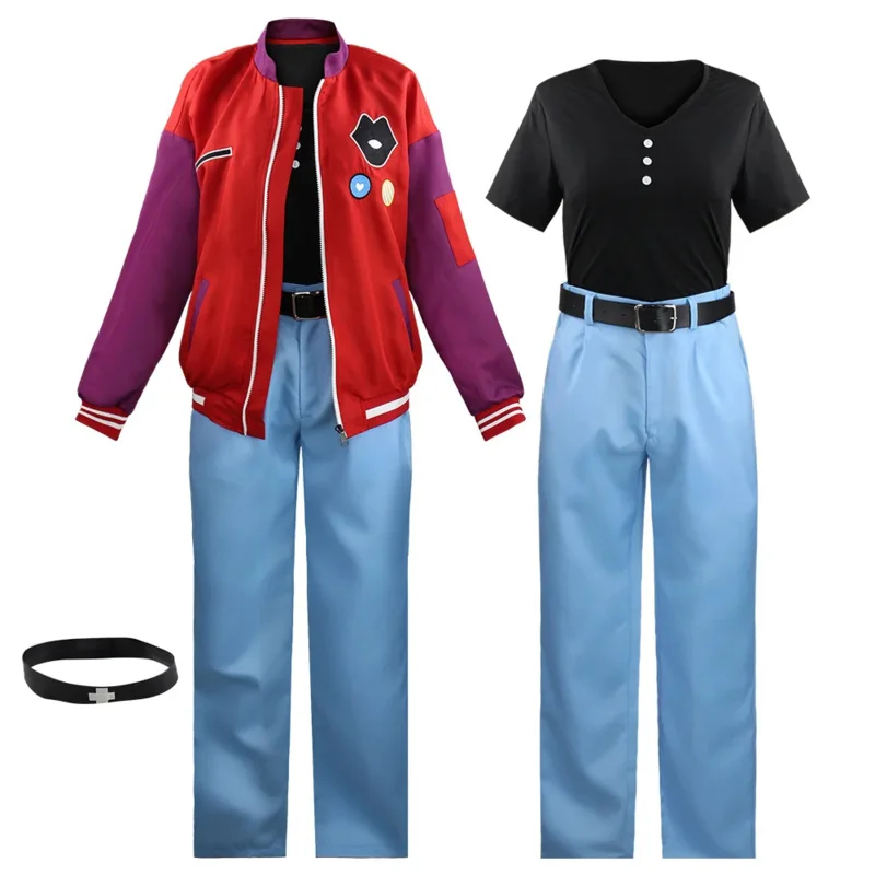 Anime Wonder Egg Priority Kawai Rika Cosplay kostým Žena baseball uniformný oblek bunda nohavice dievčatá Denné príležitostné oblečenie C5938