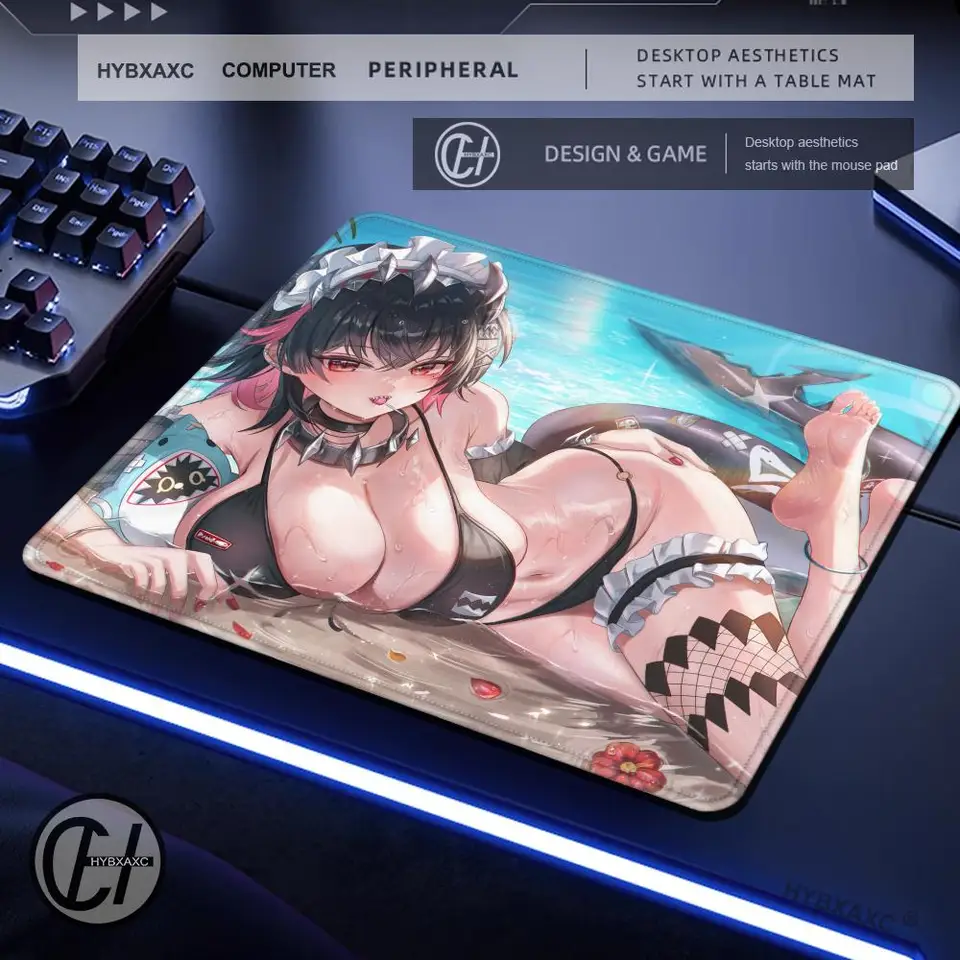 Anime Zenless Zone Zero Zero Ellen Joe Mouse Pad Desk Desktop Desktop Klávesnica Klávesnica Wireless Mouse Boy Darček