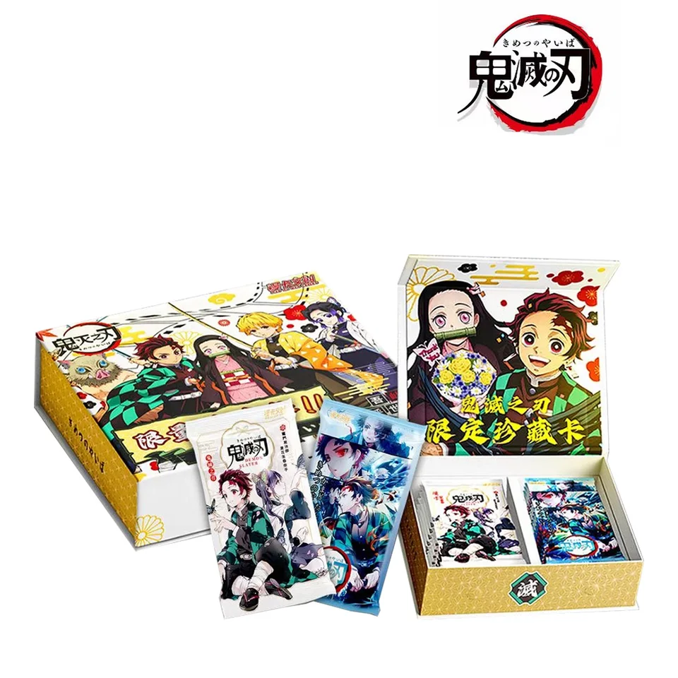 Animácia nového démona Slayer Animácia Kamado Tanjirou Card Originálne autorizované detské narodeniny Darček k narodeninám Rare Classic Collection Cards