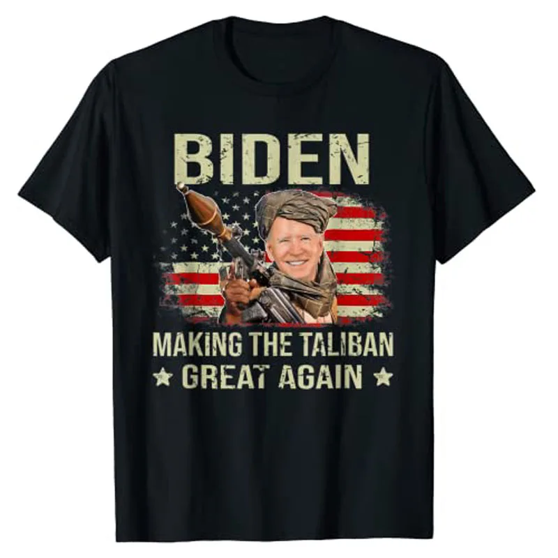Anti Joe Biden sarkastický citát Tričko Tričko Funny politický vtip Grafické tričko Tops Pro-Trump Appaš