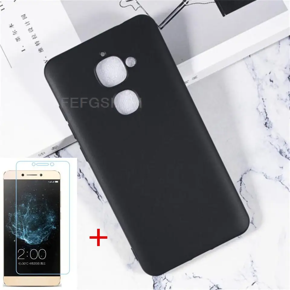 Anti-Knock Soft TPU Puzdro pre telefón pre Letv leeco le S3 x522 LE 2 x527 LE2 x520 x526 S3 x626 Silikónový krycí nárazník Temperované sklo