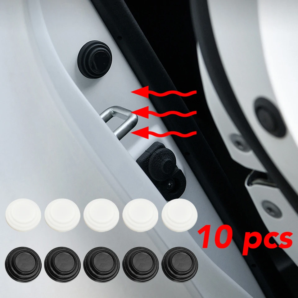 Anti-kolízne silikónové podložky automobilových nálepiek pre brehovky pre Ford Focus Mk2 2 3 Fiesta Mk7 Ranger Mondeo Mk4 4 Fusion Kuga CS max