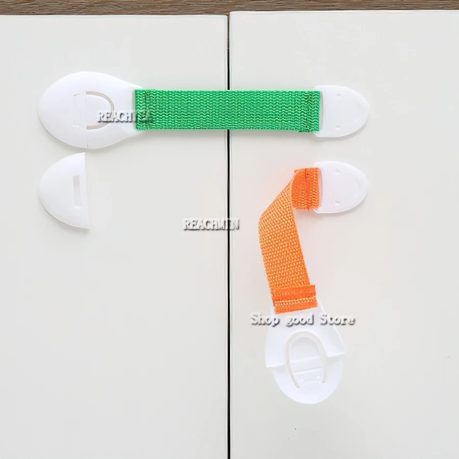Anti-Pinch Baby Safety Lock Lock Cabinet Dvere Zásuvka Chladnička bezpečnostný zámok zabraňuje deťom v otváraní bezpečnostných zámkov dverí