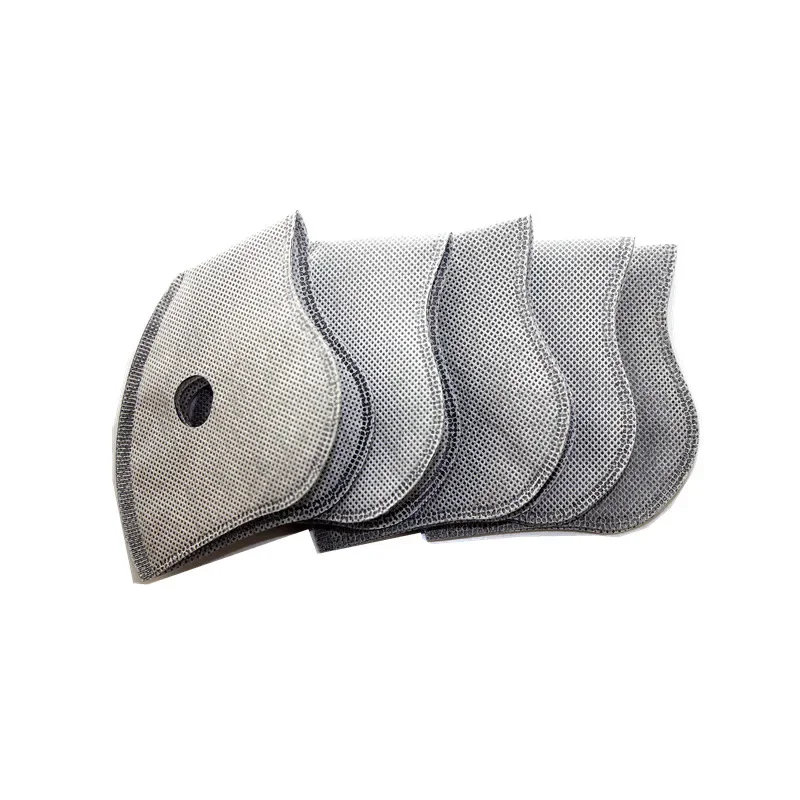 Anti prach 5 Lipy cyklovacích čelných masiek filter MTB Cyklovanie Cyklistika Equiped Dust Odproof PM2,5