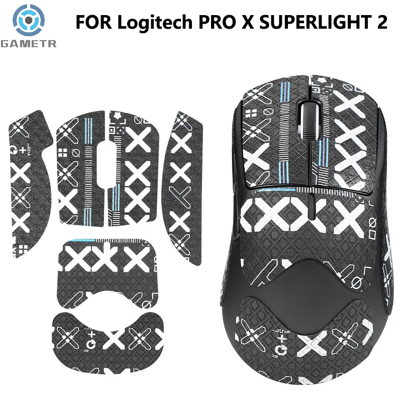 Anti-sklipka myši s nálepkou na myš na sanie pot pote Grip Tape For Logitech GPW4 pre Pro X Superlight 2 Dex Gaming Mouse E-Sports Gamer
