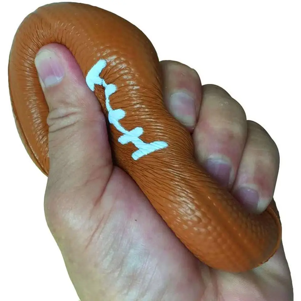 Antistrekcia Fidget Rugby Brown Office Tlak tlaku uvoľňovania tlaku Detské odvzdušnenie skákacie loptičky proti stresu Dekompresná hračka