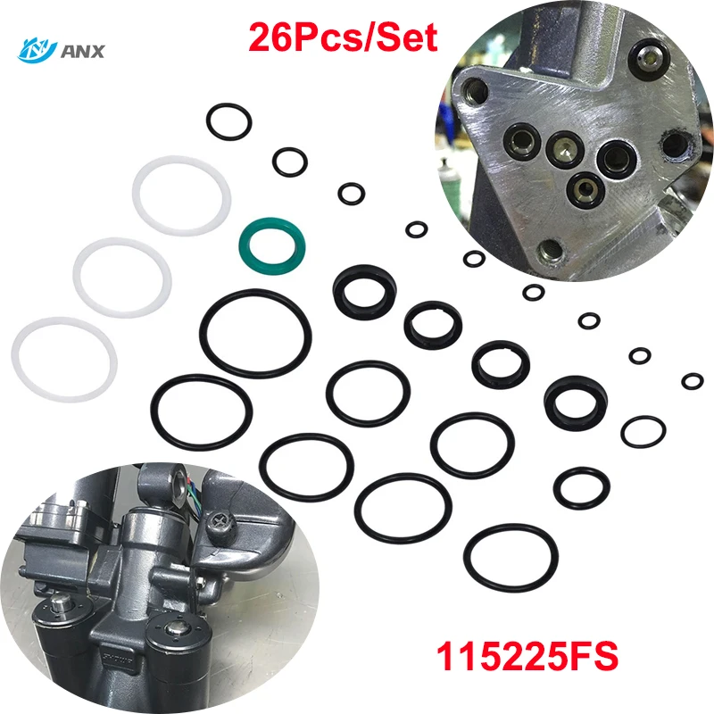 Anx 115225fs Tilt Ted TEAL Kit rýchla štrajk pre Yamaha Boat Power Units pre Showa 64E-43822 a Suzuki/Honda/Tohatsu/Nissan