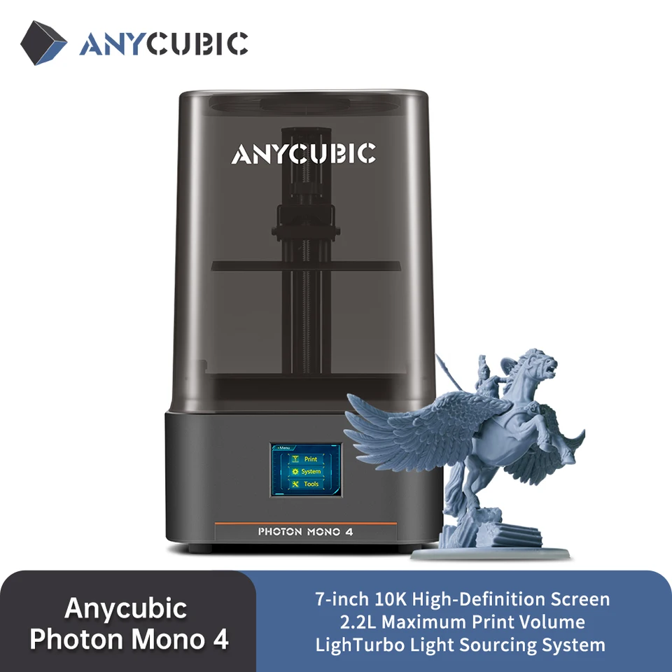 AnyCubic Photon Mono 4 LCD UV živica 3D tlačiareň 3D tlače 7 