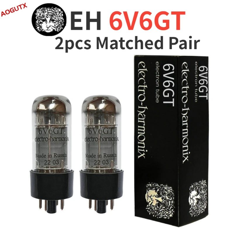 AOGUTX EH 6V6GT 6V6 Vákuová trubica nahrádza 6p6p 6n6c CV511 HIFI Audio Valve Elektronická trubica zosilňovacia súprava quad DIY