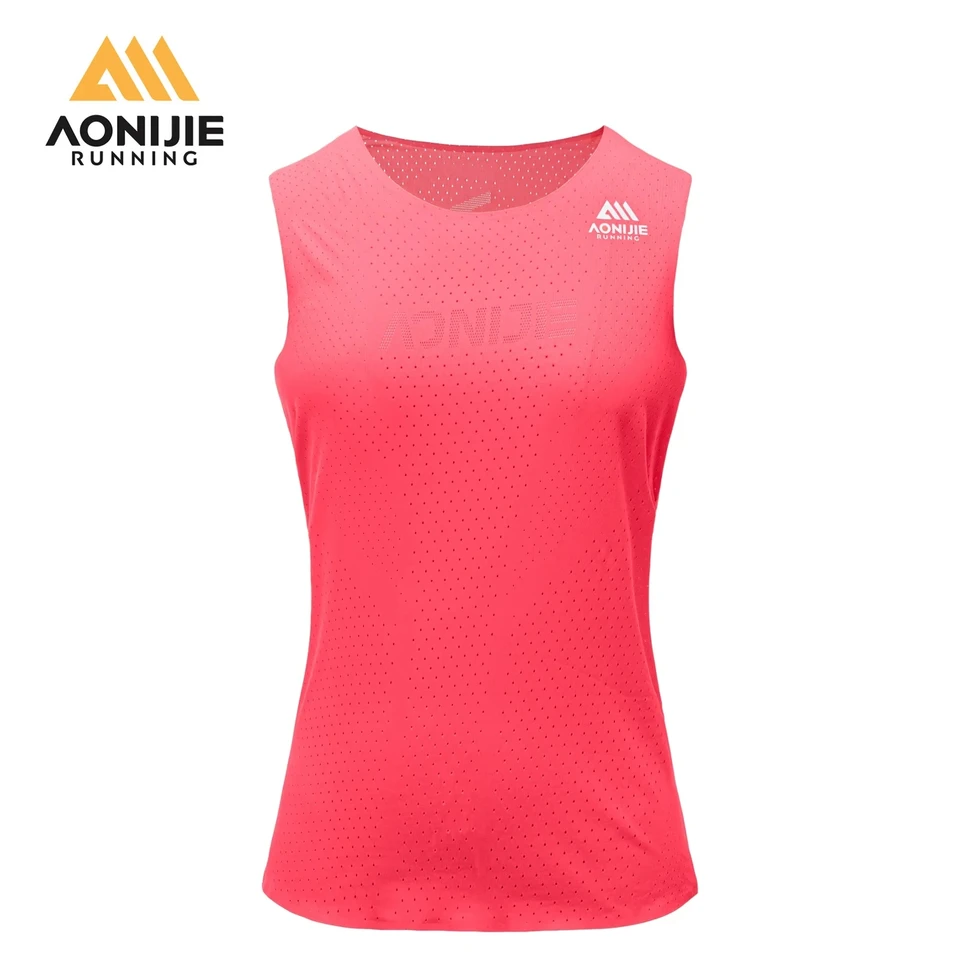 Aonijie bežecká vesta Ženy letný maratón tréning fitness opotrebovanie teku