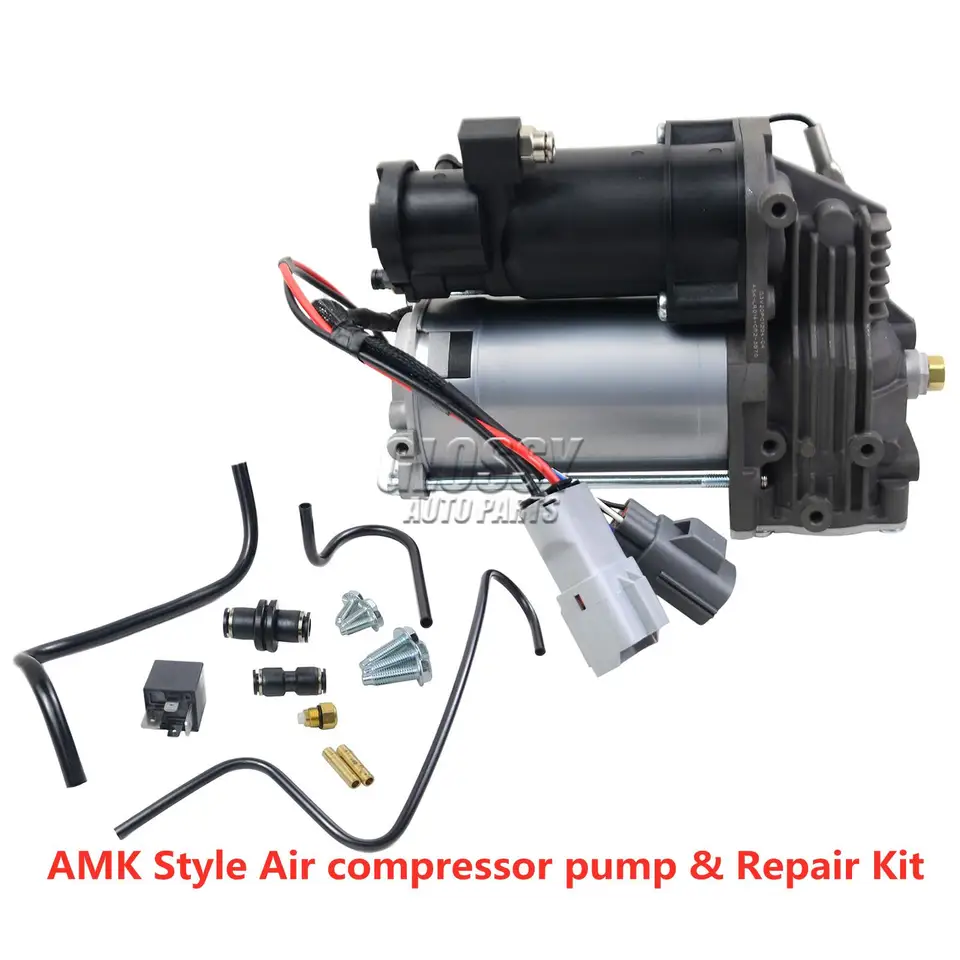 AP03 LR023964 AMK Style Air Compressor Pump & Repair Kit pre Land Rover Discovery 3 4 LR3 LR4 Range Rover Sport