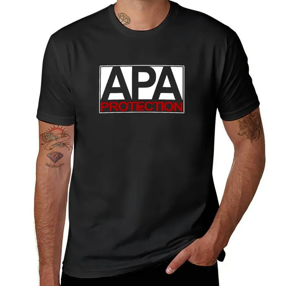 APA Acolytes Protection Agency 35 Klasická blúzka tričiek pre chlapca rýchlo sušená topami pánske bavlnené tričko