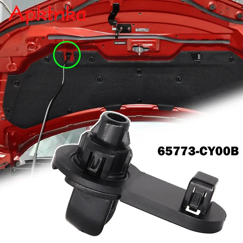 Apktnka pre Nissan Qashqai J11 NV200 Rogue Sport Hood Bonnet Prod Support Stope Clips Cap Clamper 65773cy00b