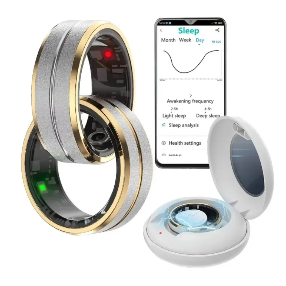 Aplikácia Control Smart Tasbih Zikr Muslim Ring Digital Oura Smart Rings s zdravotným monitorom pre mužov Smart Ring