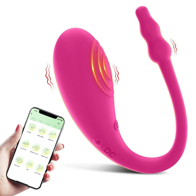 App kontrola silikónu G Spot Vibrator Egg Egg Womant Masturbbation Clitoris Masáž análne stimulácia pohlavia Hračky pre ženy dospelých výrobkov