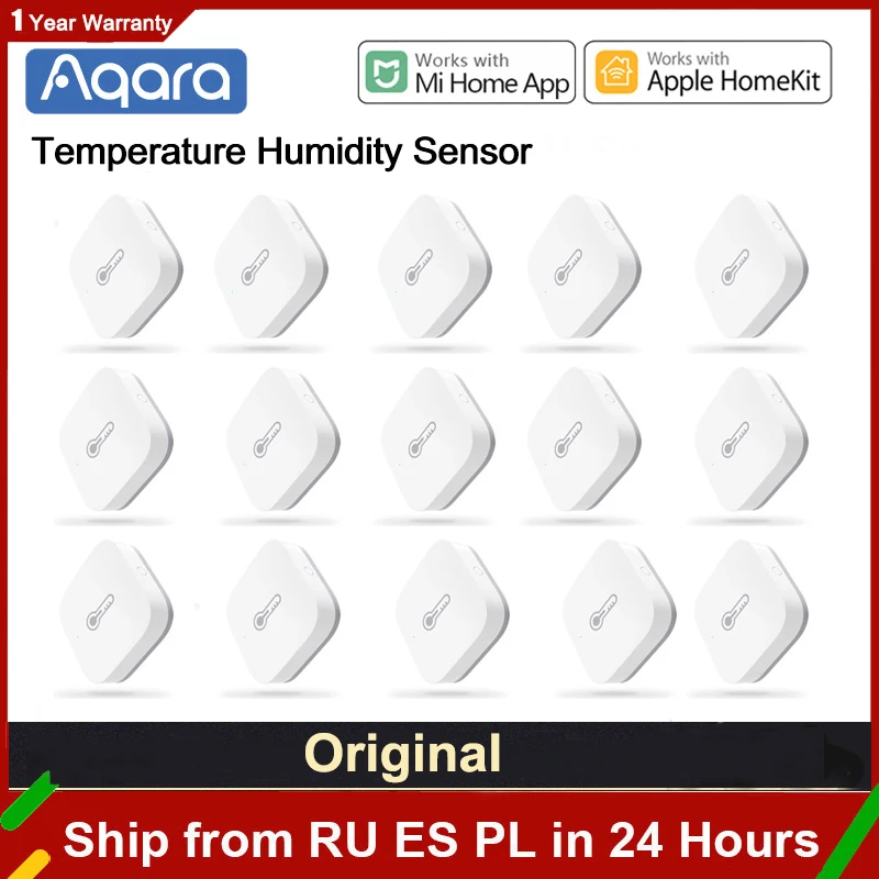 Aqara teplota vlhkosti prostredie prostredia vzduchu Tlak vzduchu Mijia Smart Zigbee Sensrs Wireless Control pre domácu bránu MI