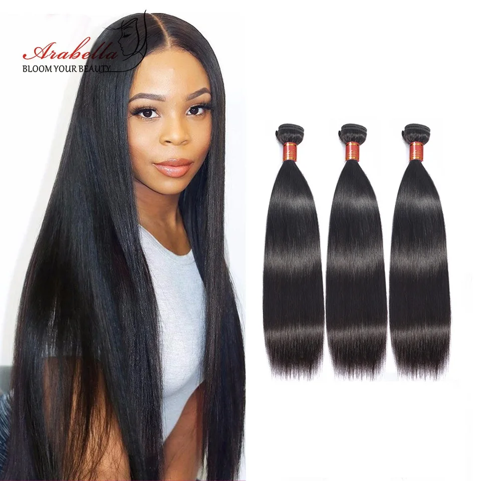 Arabella Hair Weaves 3/4 zväzky 100% ľudské vlasové väzby zviatok