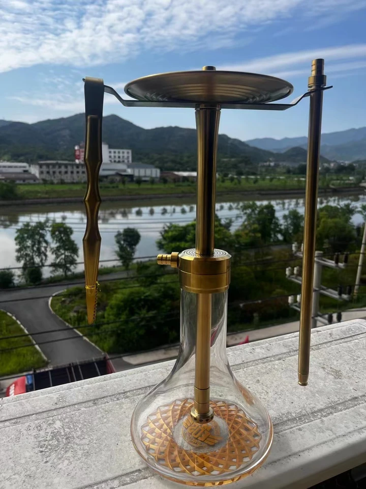 Arabská vodná fajka, vysoká kvalita z nehrdzavejúcej ocele shisha, kompletná Sheesha Chicha, fajčiarske doplnky, nové