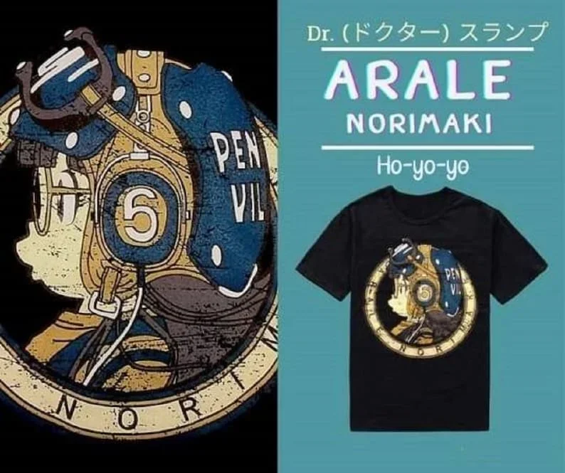 Arale Norimaki, japonské tričko Anime Cartoon Anime