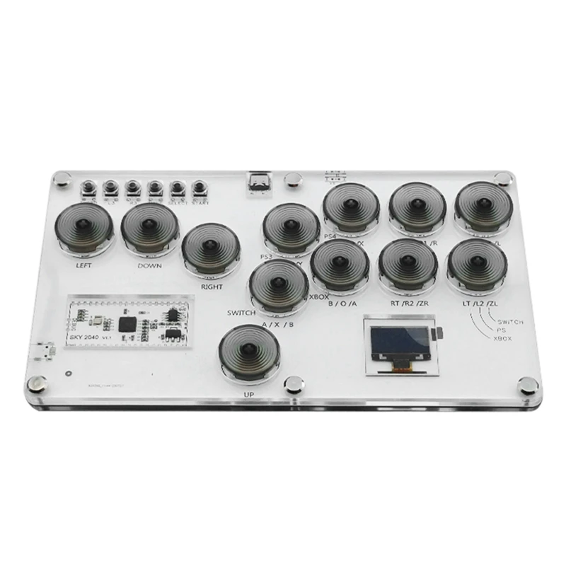Arcade Joystick Hitbox Street Fighter Controller Fight Stick Game Controller Mechanické tlačidlo pre PC/PS4/PS3/PC/Switch odolný
