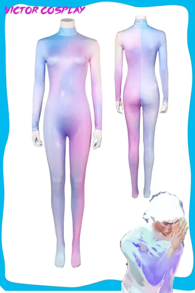 Arcane Season 2 Viktor Cosplay kostým ženská kombinéza Bodysuit Game