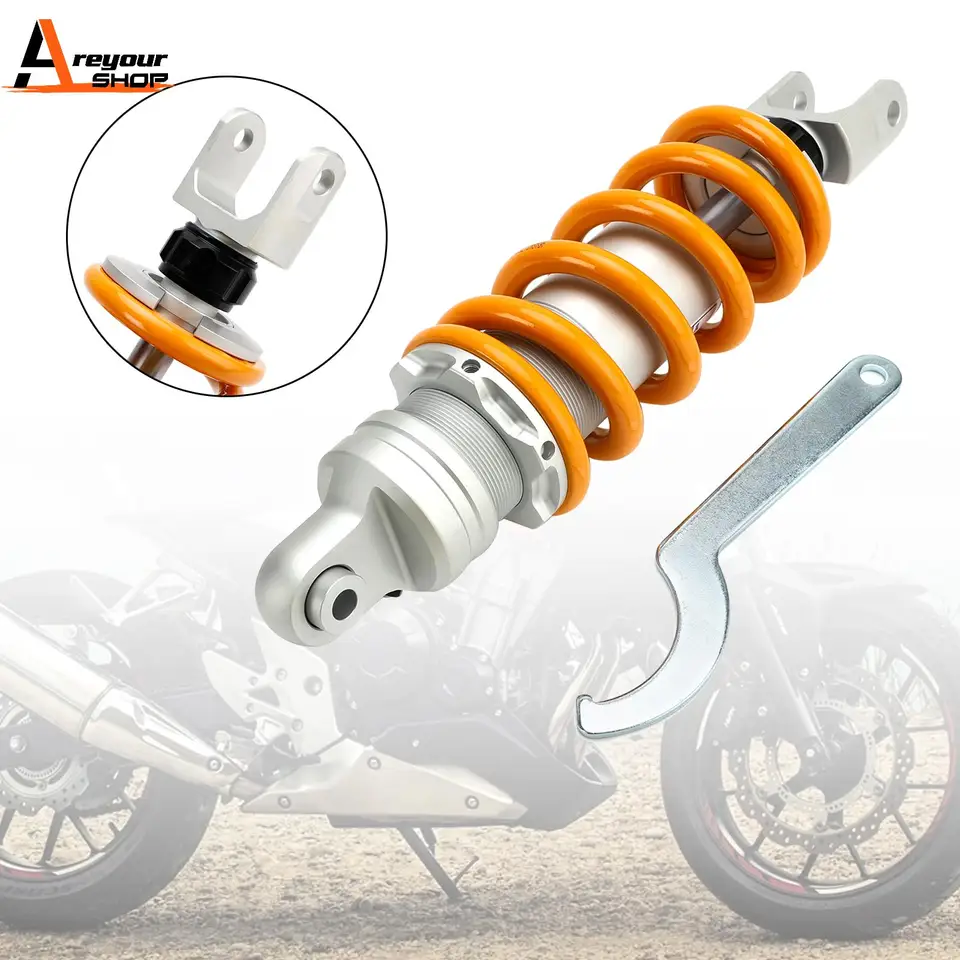 Areyourshop 315 mm zadné zavesenie vzduchových tlmičov pre nárazy pre CB500X 2019-2021 CBX 500 2020