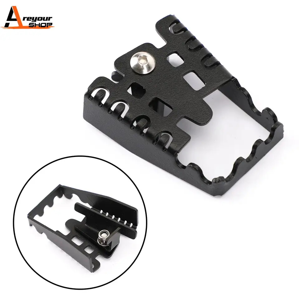Areyourshop Black rozširuje nekĺzavý bŕzdný pedál Fit for Honda Rebel CMX 300 500 2014 2015 2016 2017 2017 2018 Motocyklové diely