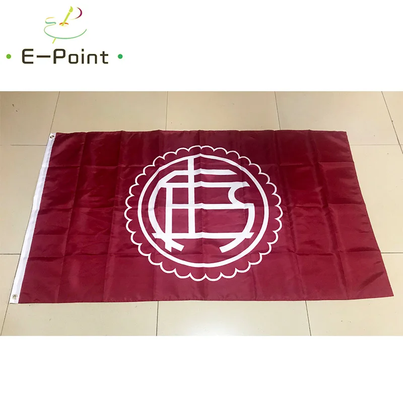 Argentínsky klub Atletico Lanus Flag 3ft*5 stôp (90*150 cm) Vianočné ozdoby pre darčeky pre domácu vlajku