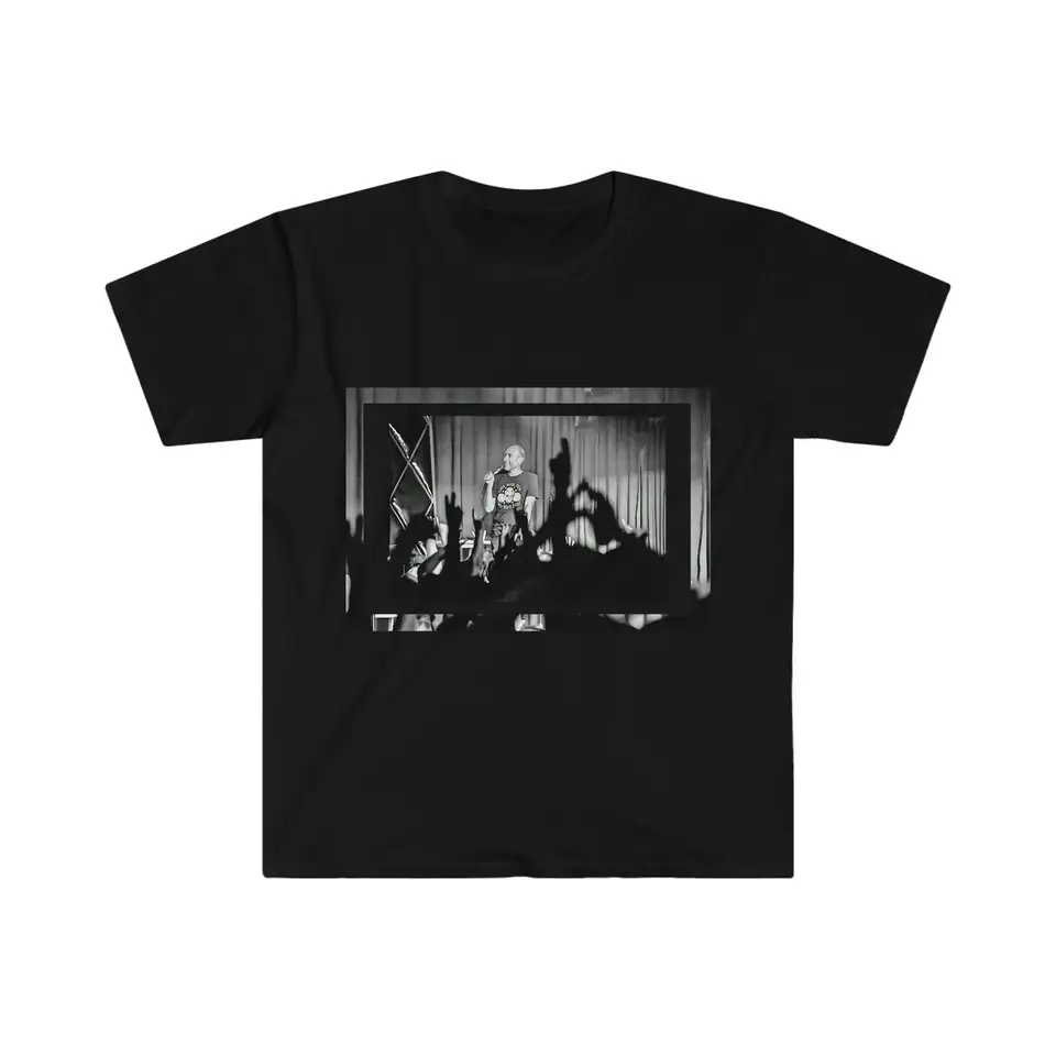 Ari Shaffir Comedian T tričko Standup Microfone Pixel Art Funny and Candid Fotografia