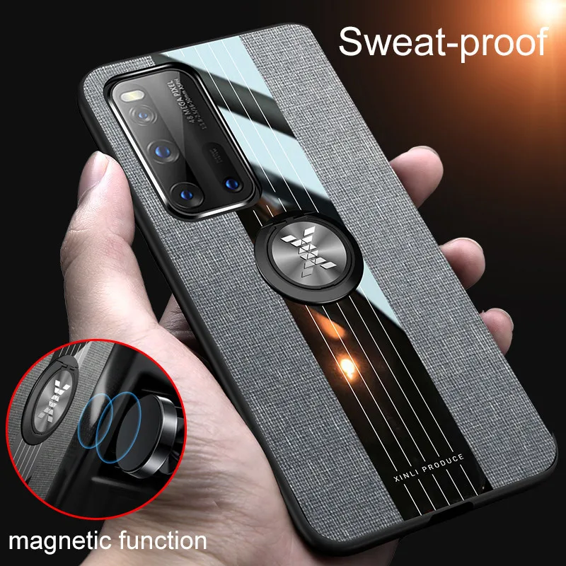 Armor Case for Huawei P40 Pro P20 P30 Lite P Smart Z y9 Prime 2019 Honor 20 30 30s 9x 9a Nova 5T Y9S Magnetic Ring Cover Fundas