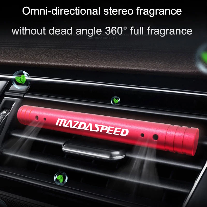 Aromaterapeutická tyčinka s kovovým autom pre Mazda Mazdaspeed Skyactiv 3 Bk Bl BJ Bn 323 Axela Atenza CX-3 CX-4 CX5 CX-7 Automatické príslušenstvo