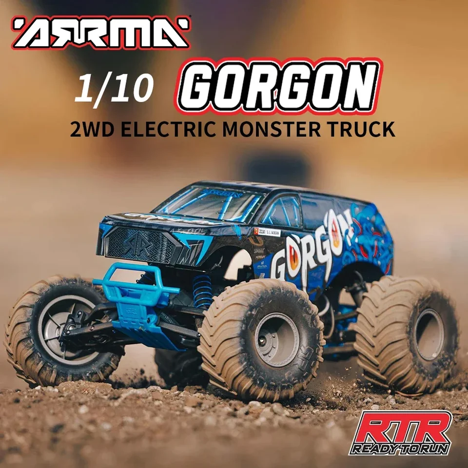 Arrma 1/10 RC Gorgon 4x2 2WD 550 Brushed RC Simulation Electric Monster Truck ARA3230 Dospelé detské hračky