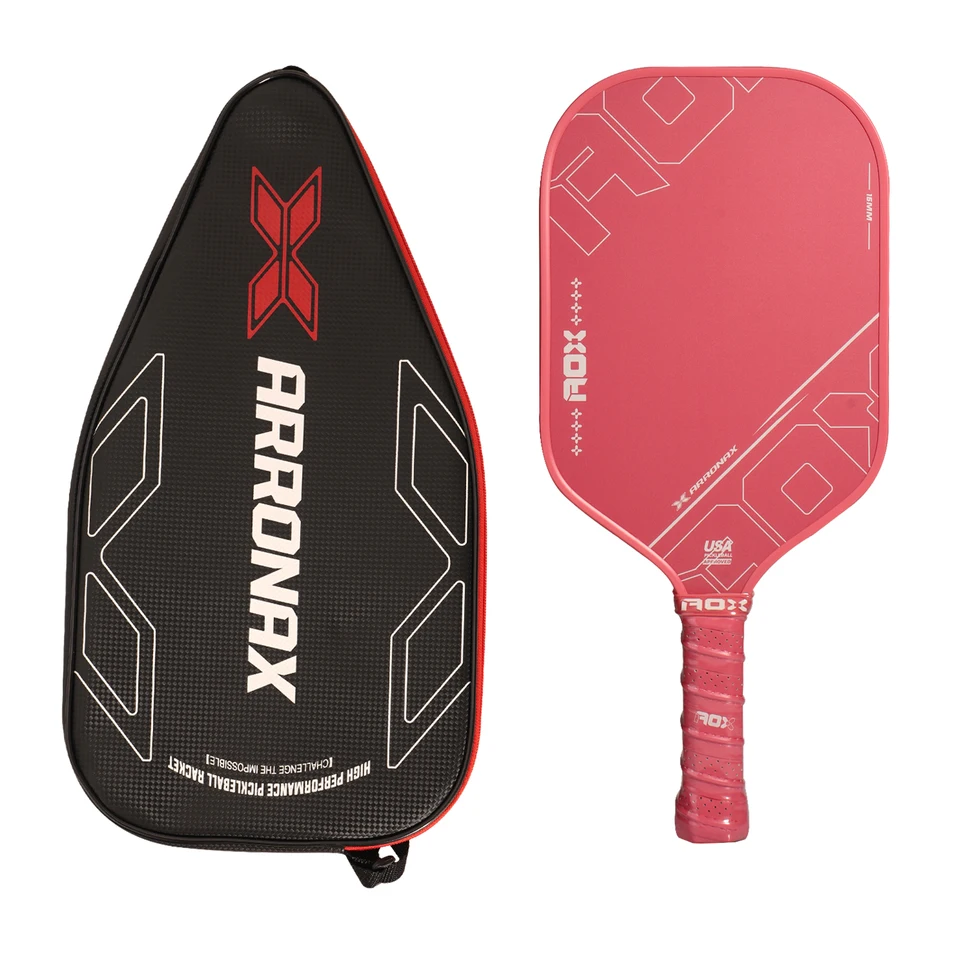 Arronax Glass Fiber Pickleball Paddle Paddle Surface16mm Polymérový výkon vylepšený výkon a spin a ovládací prvok pre všetky vekové kategórie