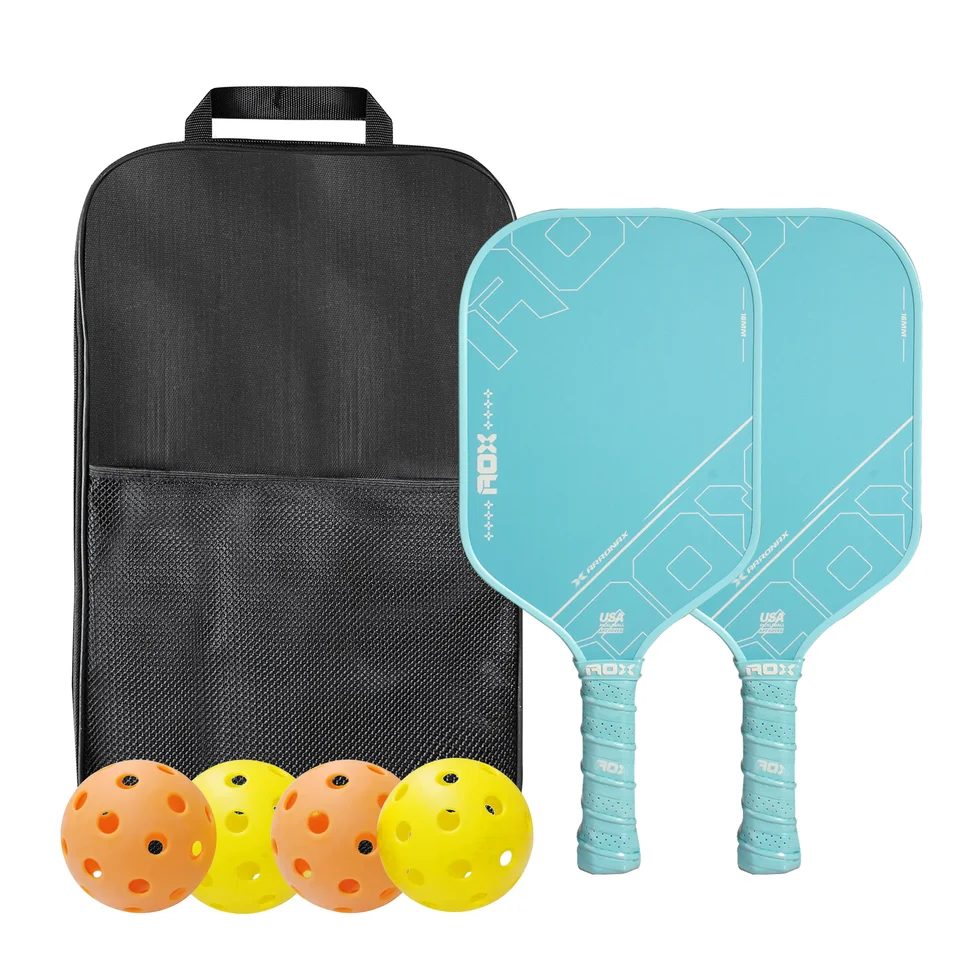 Arronax Pickleball Paddle Cold Press 100% sklenené vlákno Pickleball Paddle s vysokou štrkovou a spinovou plochou 16 mm pickleball raketa