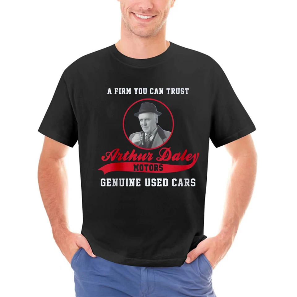 Arthur Daley Minder ojazdený automobil lot reklama tričko