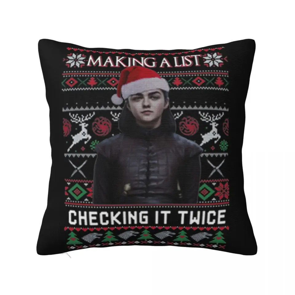 Arya Stark, ktorá robí zoznam, ktorý ho skontroluje dvakrát