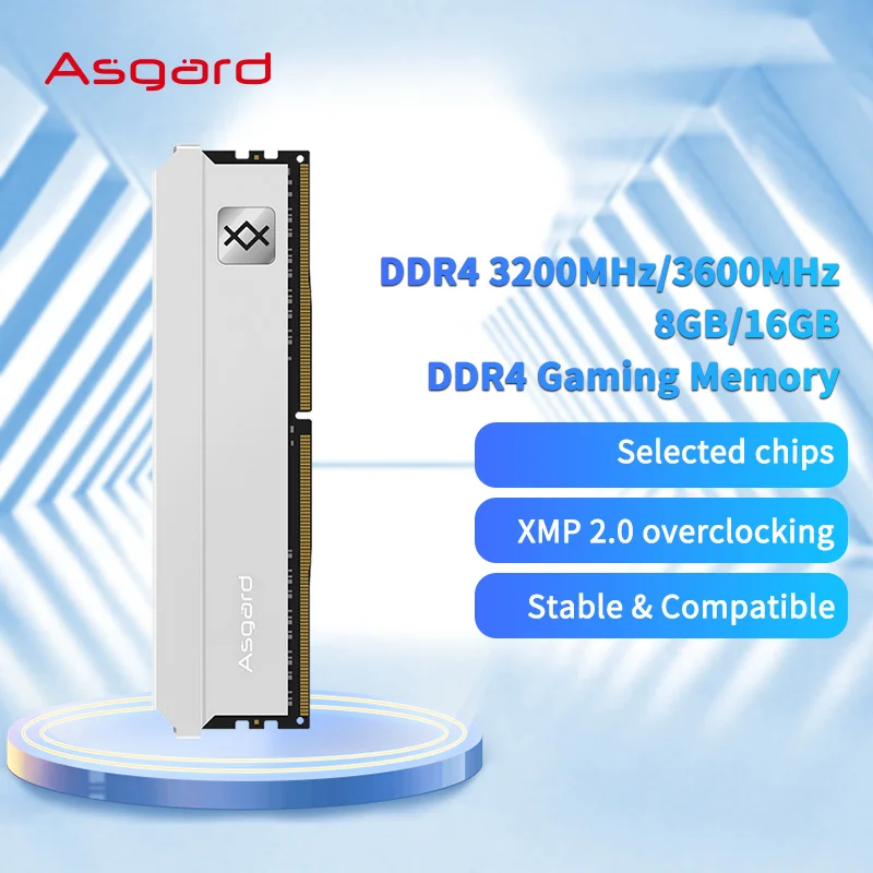 Asgard Memoria DDR4 RAM Pamäť DDR4 8 GB 16 GB 3200MHz 3600MHZRAM DDR4 pre DUIMM Desktop