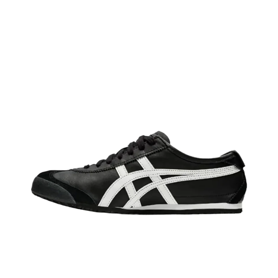 Asics onitsuka Tiger Mexico 66 unisex bežecké topánky Ženy Men Men ľahký teniska biela a čierna