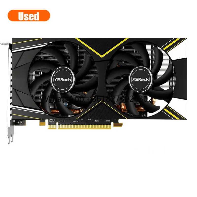 Asrock Radeon RX 5500XT Phantom Gaming D 8G OC RX5500XT PGD 8GO 8GB GDDR6 128-BIT PCI-E 4.0 Desktop Graphics Card Card