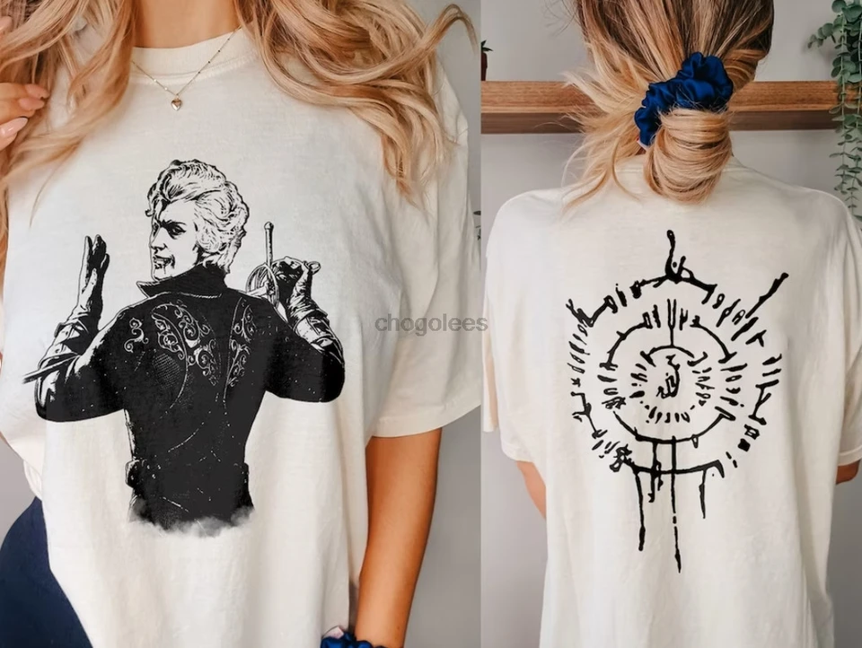 Astarion Bulders košeľa Astarion High Elf tričko Astarion Merch Gift pre hráča