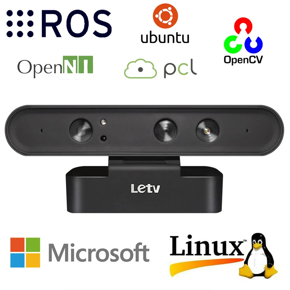 Astra Pro Somatosenzory Camera Slam Robot Face Action rozpoznávanie Zed Kinect 3d RGBD hĺbka Cam OpenCV Ubuntu Development SDK