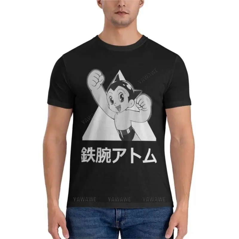 Astro Boy-Mighty Atom Essential Tričko anime tričko Men Plain biele tričká Men Men Muži oblečenie letného muža Teeshirt