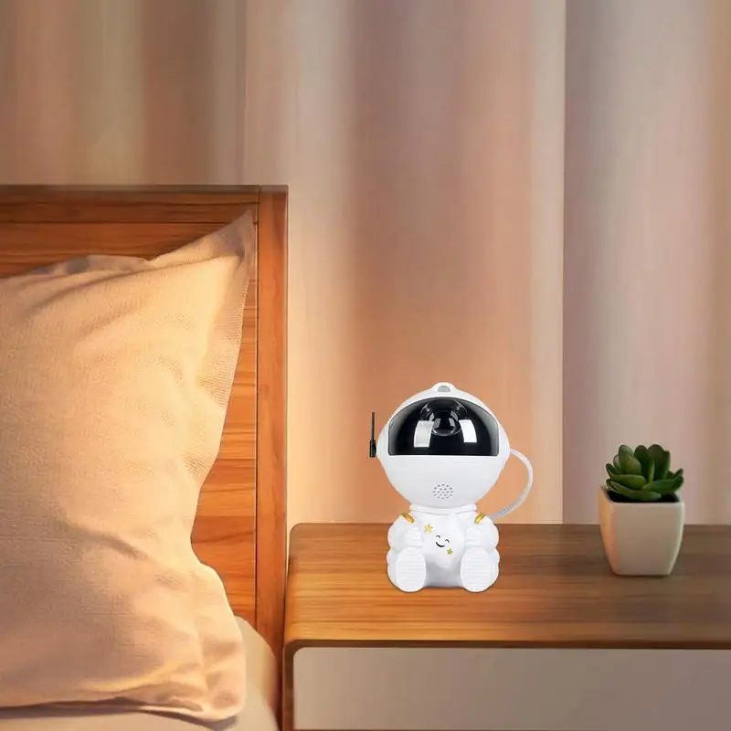 Astronaut Galaxy Projector Star Night Light Space Projector Stropná lampa 360 Rotujúce projekčné svetlá so 7 režimami svetla pre