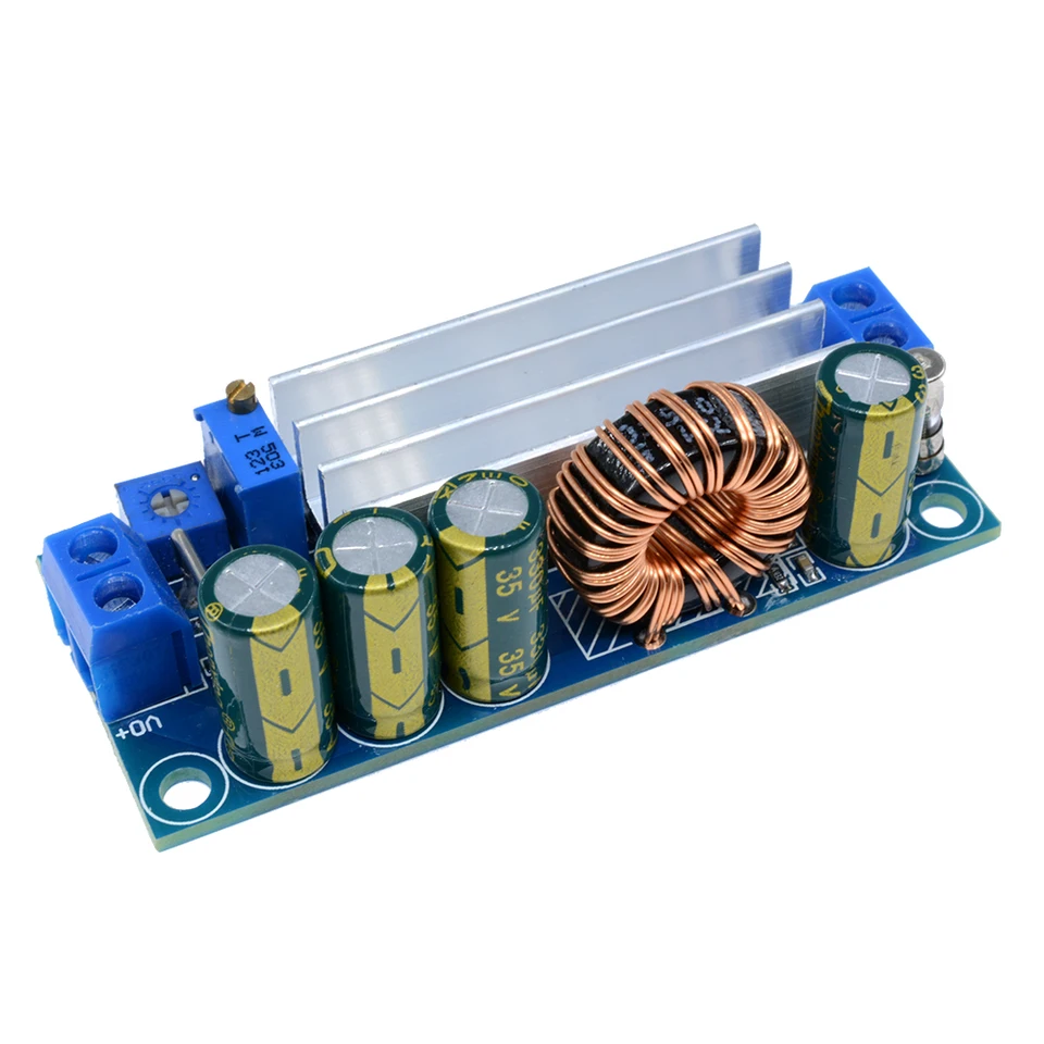 AT35 DC-DC 5-30V až 0,5-30V Power Opak Up Down Converter Modul 3a 35W Buck Boost Boost Rady Overcurrent Protection Energy Bank Dodávka