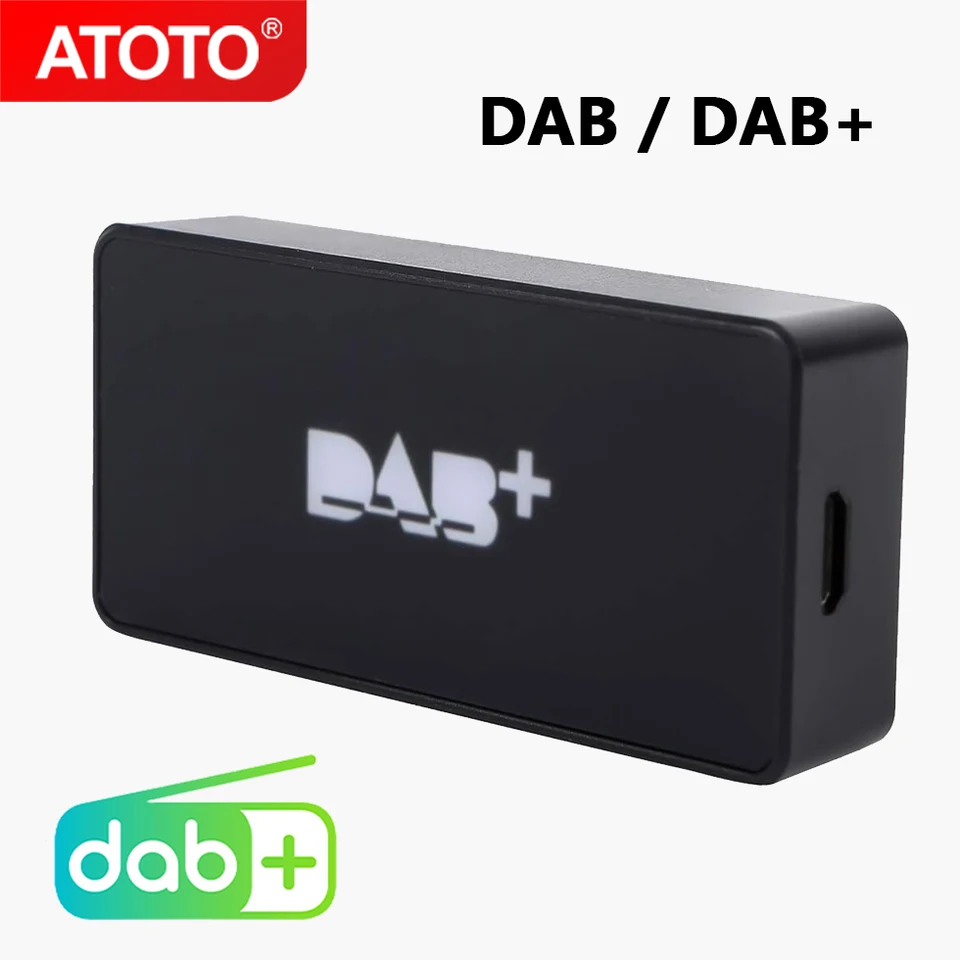 Atoto Eletric DAB+ CART Radio Signal prijímač antény NRK FM/AM USB Adaptér Digitálne zvukové vysielanie pre stereofónnu jednotku automobilu