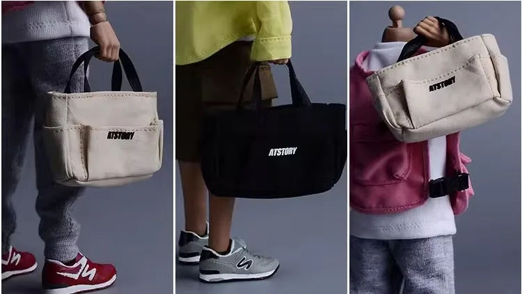Atters 1/12 v mierke kabelky Krížový balík Trendy vojak módne nákupné tašky Model Fit 6 